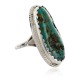 HANDMADE Certified Authentic Navajo .925 Sterling Silver Turquoise Native American Ring  371102852988