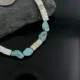 Handmade Certified Authentic Navajo .925 Sterling Silver Turquoise Spiny Oyster and Graduated Heishi Native American Necklace 390680419065 Handmade Certified Authentic Navajo .925 Sterling Silver Turquoise Spiny Oyster and Graduated Heishi Native American Necklace 390680419065