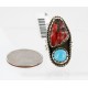 Handmade Certified Authentic Navajo .925 Sterling Silver Turquoise Spiny Oyster Native American Ring  371008965323
