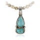 Handmade Certified Authentic Navajo .925 Sterling Silver White and Turquoise Native American Necklace 371077430946 Handmade Certified Authentic Navajo .925 Sterling Silver White and Turquoise Native American Necklace 371077430946
