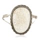 Handmade Certified Authentic Navajo .925 Sterling Silver White Buffalo Native American Bracelet 12661-101 Handmade Certified Authentic Navajo .925 Sterling Silver White Buffalo Native American Bracelet 12661-101