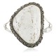 Handmade Certified Authentic Navajo .925 Sterling Silver WHITE Buffalo Turquoise Native American Bracelet 12647 Handmade Certified Authentic Navajo .925 Sterling Silver WHITE Buffalo Turquoise Native American Bracelet 12647