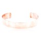 Handmade Certified Authentic Navajo Hand-stamped Real Handmade Copper Native American Bracelet 371019727687