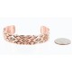 Handmade Certified Authentic Navajo Handstamped Handmade Copper Native American Bracelet 371010420204 Handmade Certified Authentic Navajo Handstamped Handmade Copper Native American Bracelet 371010420204