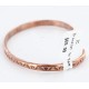 Handmade Certified Authentic Navajo Handstamped Handmade Copper Native American Bracelet 371022181998 Handmade Certified Authentic Navajo Handstamped Handmade Copper Native American Bracelet 371022181998