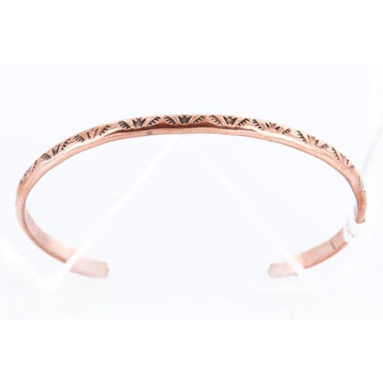 Handmade Certified Authentic Navajo Handstamped Handmade Copper Native American Bracelet 371022181998 Handmade Certified Authentic Navajo Handstamped Handmade Copper Native American Bracelet 371022181998