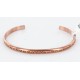 Handmade Certified Authentic Navajo Handstamped Handmade Copper Native American Bracelet 371028263948