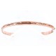 Handmade Certified Authentic Navajo Handstamped Handmade Copper Native American Bracelet 371030783050