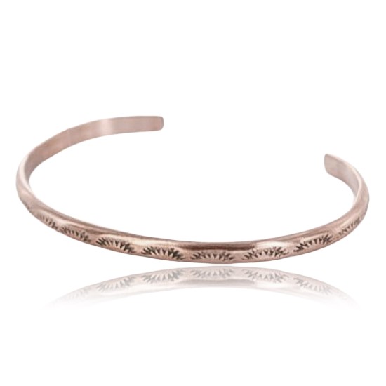 Handmade Certified Authentic Navajo Handstamped Handmade Copper Native American Bracelet 390828591247 Handmade Certified Authentic Navajo Handstamped Handmade Copper Native American Bracelet 390828591247
