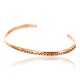 Handmade Certified Authentic Navajo Handstamped Handmade Copper Native American Bracelet 391159043576