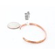 Handmade Certified Authentic Navajo Handstamped Handmade Copper Native American Bracelet 391159043576