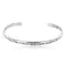 Handmade Certified Authentic Navajo Handstamped Handmade NICKEL Native American Bracelet 371026806177