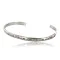 Handmade Certified Authentic Navajo Handstamped Handmade Nickel Native American Bracelet 371037360823