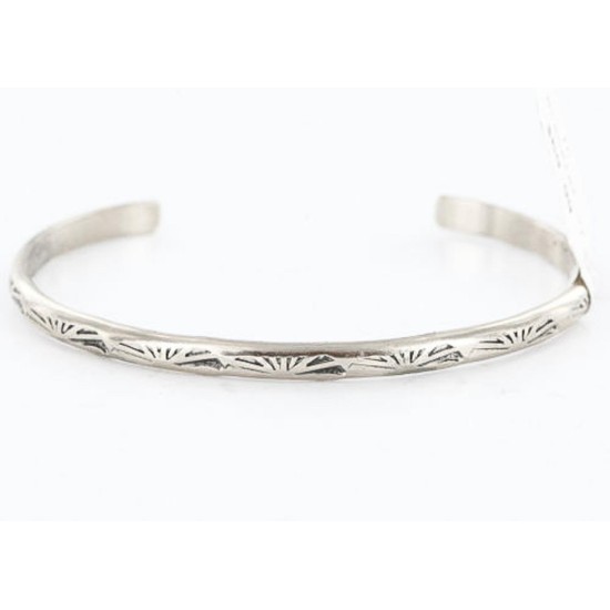 Handmade Certified Authentic Navajo Handstamped Handmade Nickel Native American Bracelet 371037387353 Handmade Certified Authentic Navajo Handstamped Handmade Nickel Native American Bracelet 371037387353