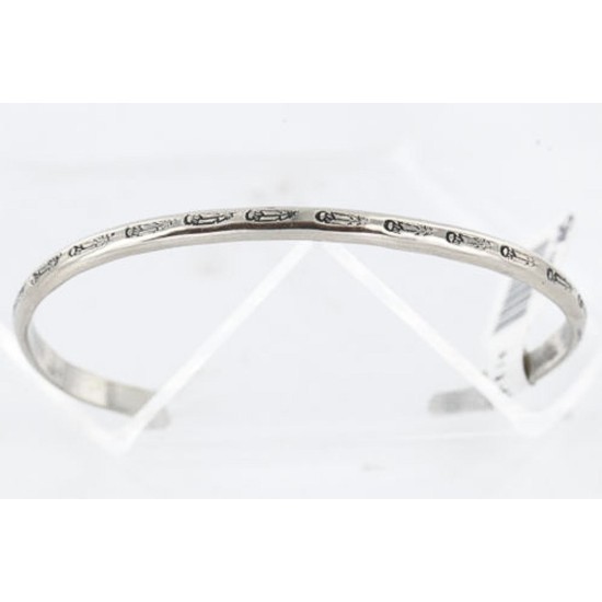Handmade Certified Authentic Navajo Handstamped Handmade Nickel Native American Bracelet 390803929330 Handmade Certified Authentic Navajo Handstamped Handmade Nickel Native American Bracelet 390803929330