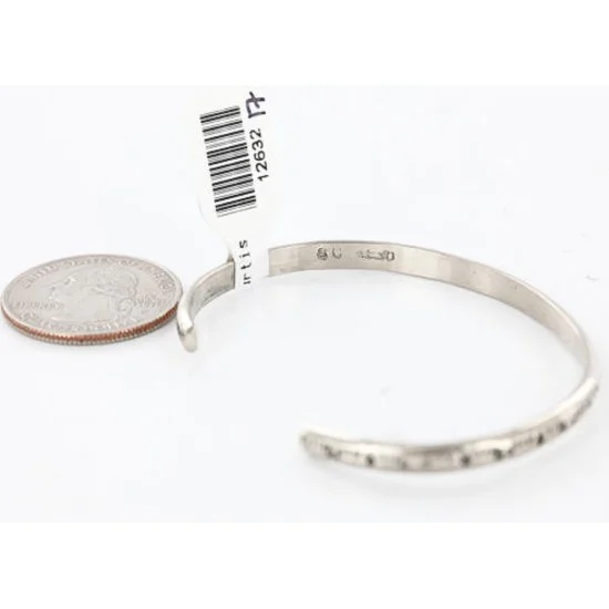Handmade Certified Authentic Navajo Handstamped Handmade Nickel Native American Bracelet 390820816803 Handmade Certified Authentic Navajo Handstamped Handmade Nickel Native American Bracelet 390820816803