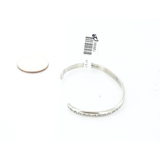 Handmade Certified Authentic Navajo Handstamped Handmade Nickel Native American Bracelet 390829084757 Handmade Certified Authentic Navajo Handstamped Handmade Nickel Native American Bracelet 390829084757