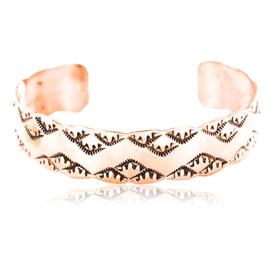 Handmade Certified Authentic Navajo Handstamped Mountain Handmade Copper Native American Bracelet 390803738745 Handmade Certified Authentic Navajo Handstamped Mountain Handmade Copper Native American Bracelet 390803738745
