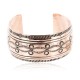 Navajo Handstamped Pure Copper Bracelet 12700-51 Navajo Handstamped Pure Copper Bracelet 12700-51