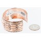 HANDMADE Certified Authentic Navajo Handstamped Pure Copper Native American Bracelet 371105318403