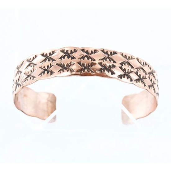 Handmade Certified Authentic Navajo Handstamped Real Handmade Copper Native American Bracelet 371017092654 Handmade Certified Authentic Navajo Handstamped Real Handmade Copper Native American Bracelet 371017092654