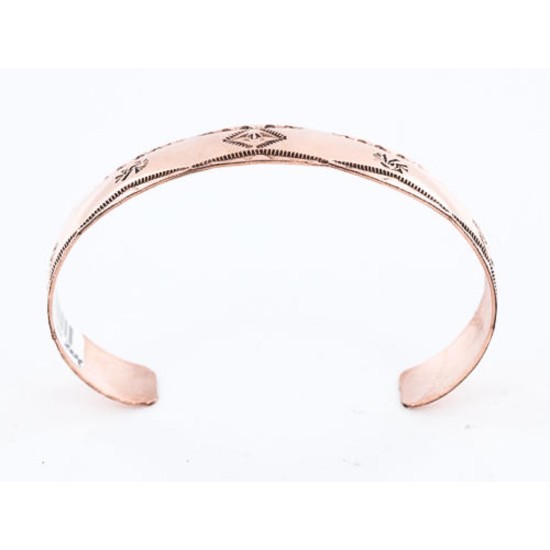 Handmade Certified Authentic Navajo Handstamped Real Handmade Copper Native American Bracelet 371018511970 Handmade Certified Authentic Navajo Handstamped Real Handmade Copper Native American Bracelet 371018511970