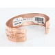 Handmade Certified Authentic Navajo Handstamped Real Handmade Copper Native American Bracelet 371019750110