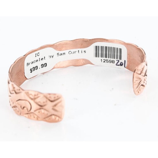 Handmade Certified Authentic Navajo Handstamped Real Handmade Copper Native American Bracelet 371019775480 Handmade Certified Authentic Navajo Handstamped Real Handmade Copper Native American Bracelet 371019775480