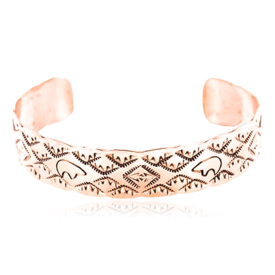 Handmade Certified Authentic Navajo Handstamped Real Handmade Copper Native American Bracelet 371019775480 Handmade Certified Authentic Navajo Handstamped Real Handmade Copper Native American Bracelet 371019775480