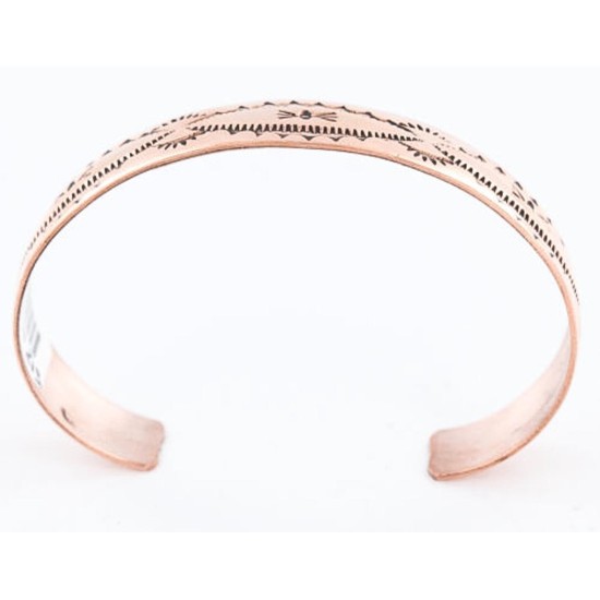 Handmade Certified Authentic Navajo Handstamped Real Handmade Copper Native American Bracelet 371020954495 Handmade Certified Authentic Navajo Handstamped Real Handmade Copper Native American Bracelet 371020954495