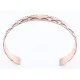 Handmade Certified Authentic Navajo Handstamped Real Handmade Copper Native American Bracelet 371021027211