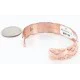 Handmade Certified Authentic Navajo Handstamped Real Handmade Copper Native American Bracelet 371021027211