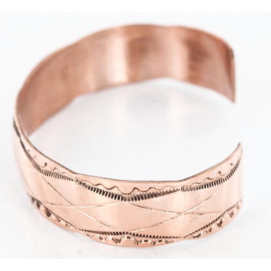 Handmade Certified Authentic Navajo Handstamped Real Handmade Copper Native American Bracelet 371024371885 Handmade Certified Authentic Navajo Handstamped Real Handmade Copper Native American Bracelet 371024371885
