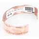Handmade Certified Authentic Navajo Handstamped Real Handmade Copper Native American Bracelet 371024371885 Handmade Certified Authentic Navajo Handstamped Real Handmade Copper Native American Bracelet 371024371885