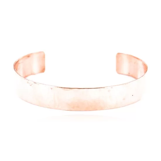 Handmade Certified Authentic Navajo Handstamped Real Handmade Copper Native American Bracelet 390788819383