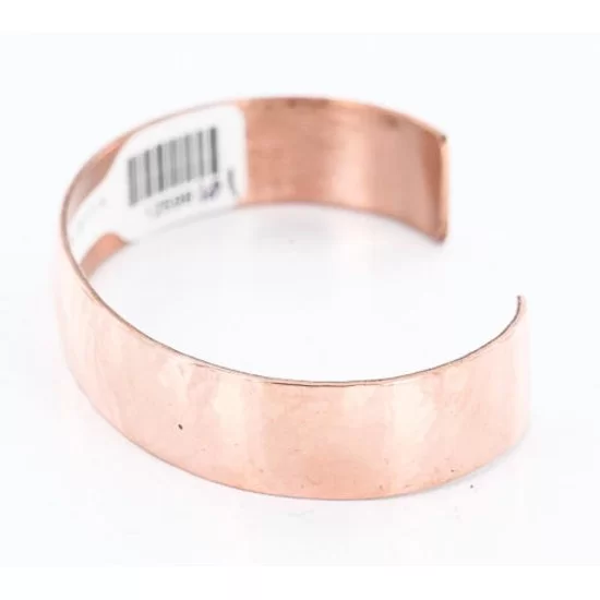 Handmade Certified Authentic Navajo Handstamped Real Handmade Copper Native American Bracelet 390788819383