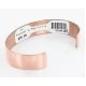 Handmade Certified Authentic Navajo Handstamped Real Handmade Copper Native American Bracelet 390788819383