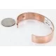 Handmade Certified Authentic Navajo Handstamped Real Handmade Copper Native American Bracelet 390788819383