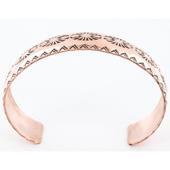 Handmade Certified Authentic Navajo Handstamped Real Handmade Copper Native American Bracelet 390792551058 Handmade Certified Authentic Navajo Handstamped Real Handmade Copper Native American Bracelet 390792551058
