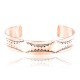 Handmade Certified Authentic Navajo Handstamped Real Handmade Copper Native American Bracelet 390794911598