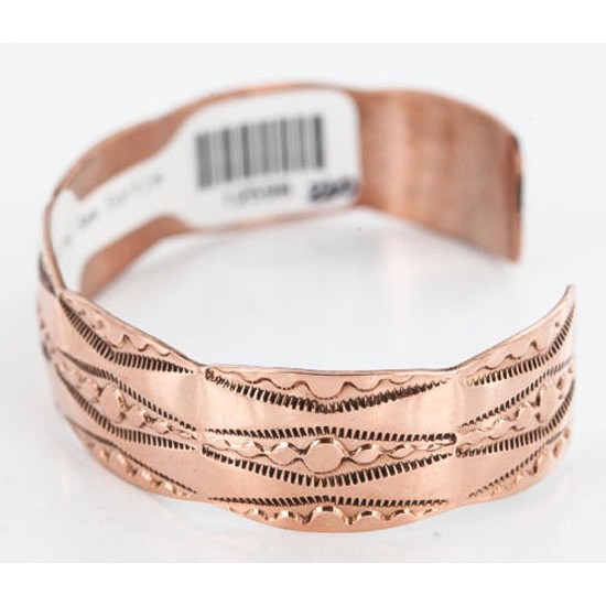 Handmade Certified Authentic Navajo Handstamped Real Handmade Copper Native American Bracelet 390797982986 Handmade Certified Authentic Navajo Handstamped Real Handmade Copper Native American Bracelet 390797982986