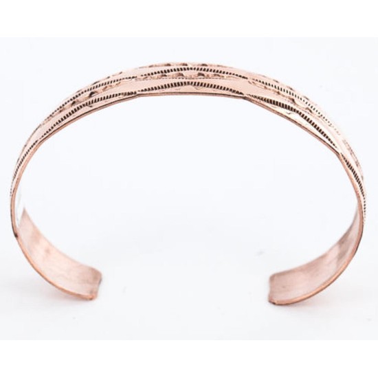 Handmade Certified Authentic Navajo Handstamped Real Handmade Copper Native American Bracelet 390797982986 Handmade Certified Authentic Navajo Handstamped Real Handmade Copper Native American Bracelet 390797982986