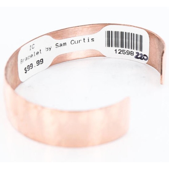 Handmade Certified Authentic Navajo Handstamped Real Handmade Copper Native American Bracelet 390801051348 Handmade Certified Authentic Navajo Handstamped Real Handmade Copper Native American Bracelet 390801051348