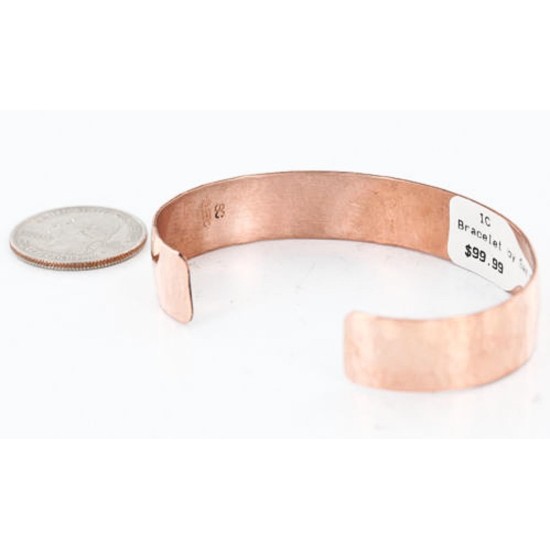 Handmade Certified Authentic Navajo Handstamped Real Handmade Copper Native American Bracelet 390801051348 Handmade Certified Authentic Navajo Handstamped Real Handmade Copper Native American Bracelet 390801051348