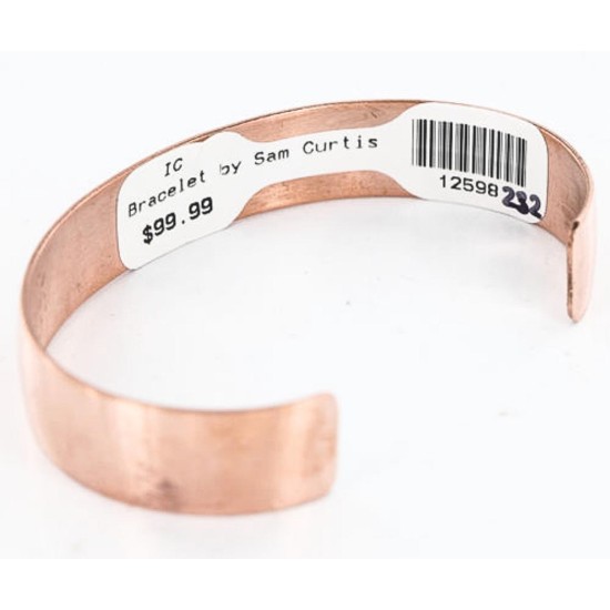 Handmade Certified Authentic Navajo Handstamped Real Handmade Copper Native American Bracelet 390803603992 Handmade Certified Authentic Navajo Handstamped Real Handmade Copper Native American Bracelet 390803603992