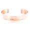 Handmade Certified Authentic Navajo Handstamped Real Handmade Copper Native American Bracelet 390803848491