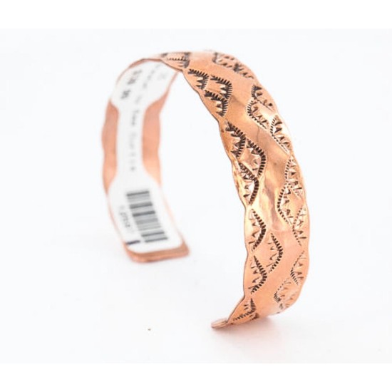 Handmade Certified Authentic Navajo Handstamped Real Handmade Copper Native American Bracelet 390834849546 Handmade Certified Authentic Navajo Handstamped Real Handmade Copper Native American Bracelet 390834849546
