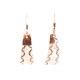 Handmade Certified Authentic Navajo Handstamped Real Handmade Copper Native American Earrings 371045605357