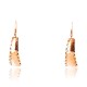 Handmade Certified Authentic Navajo Handstamped Real Handmade Copper Native American Earrings 371051868637