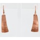Handmade Certified Authentic Navajo Handstamped Real Handmade Copper Native American Earrings 371052399496